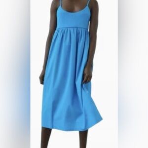 Zara Sky Blue Maxi Dress